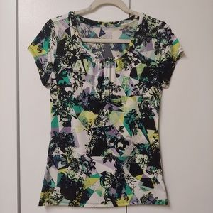 Like New Worthington Short Sleeve Scoopneck Top